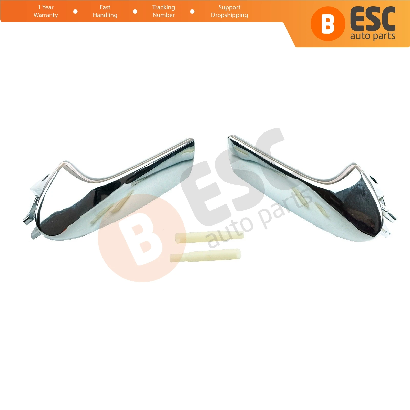 For Seat Ibiza 4 6J 09-12 EDP1097 Chrome Color Plastic Interior Inner Door Opener Handle Actuator 6J1837113 6J1837114 Left Right