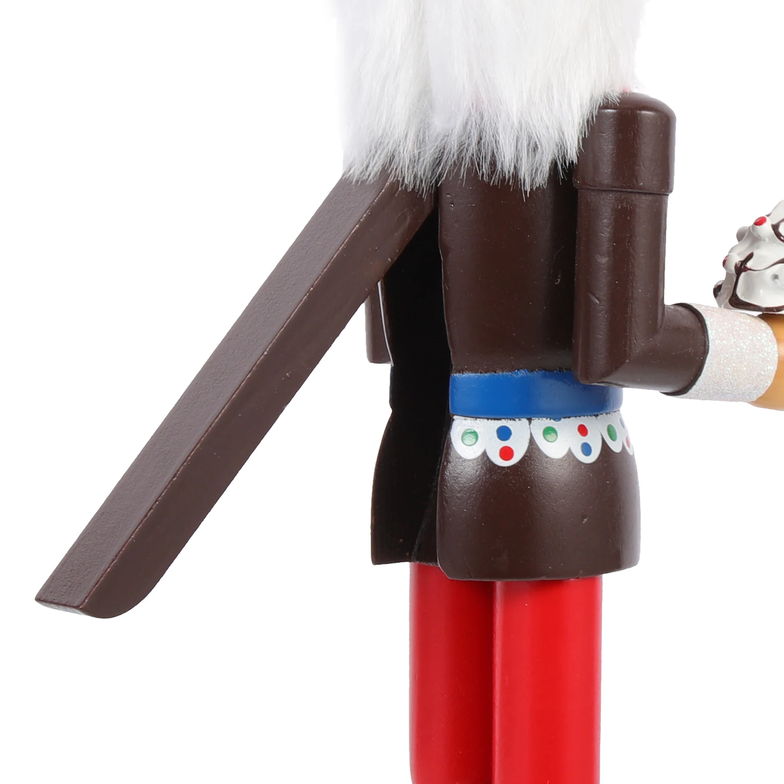 

Nutcracker Ornament Figures Wood Desktop Christmas Tree Table Decor Nutcrackers Puppet