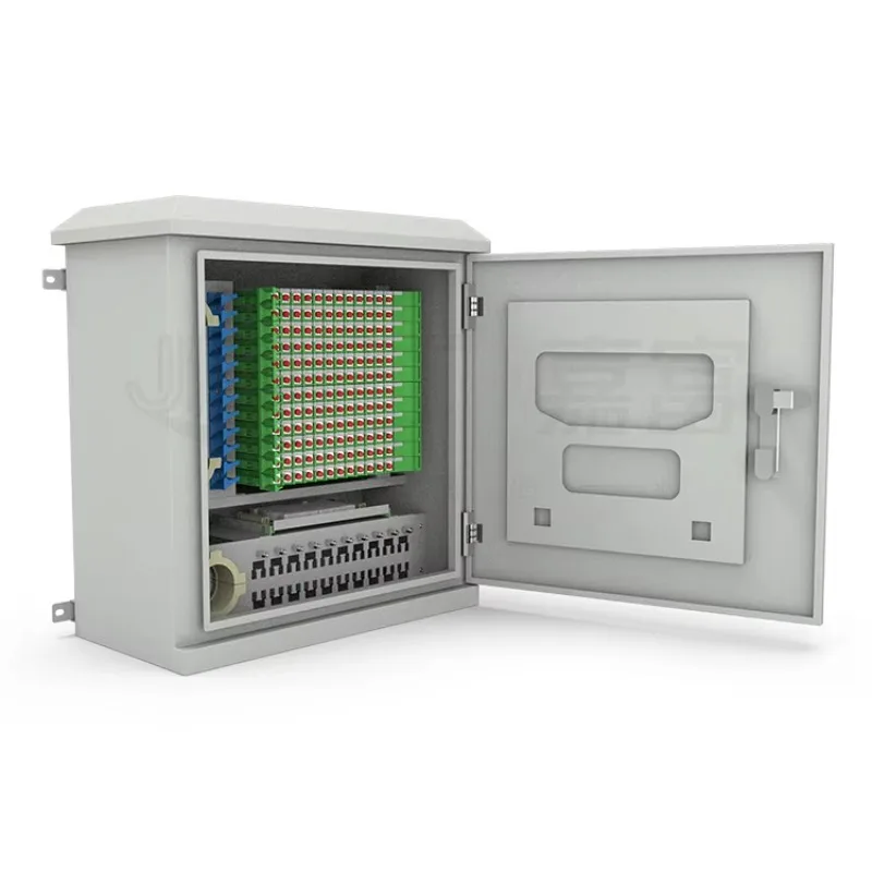 5wlOptical fiber Splice Cabinet connect cabinet telecom equipment 144 Suitable SC/FC/ST/LC optic outdoor terminal cabinet