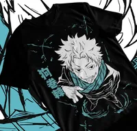 Inumaki Toge T-Shirt Jujutsu Kaisen JJK Satoru Gojo Anime Tee Shirts for Women Clothes Y2k Top Gothic Goth Graphic T Shirts Y2K