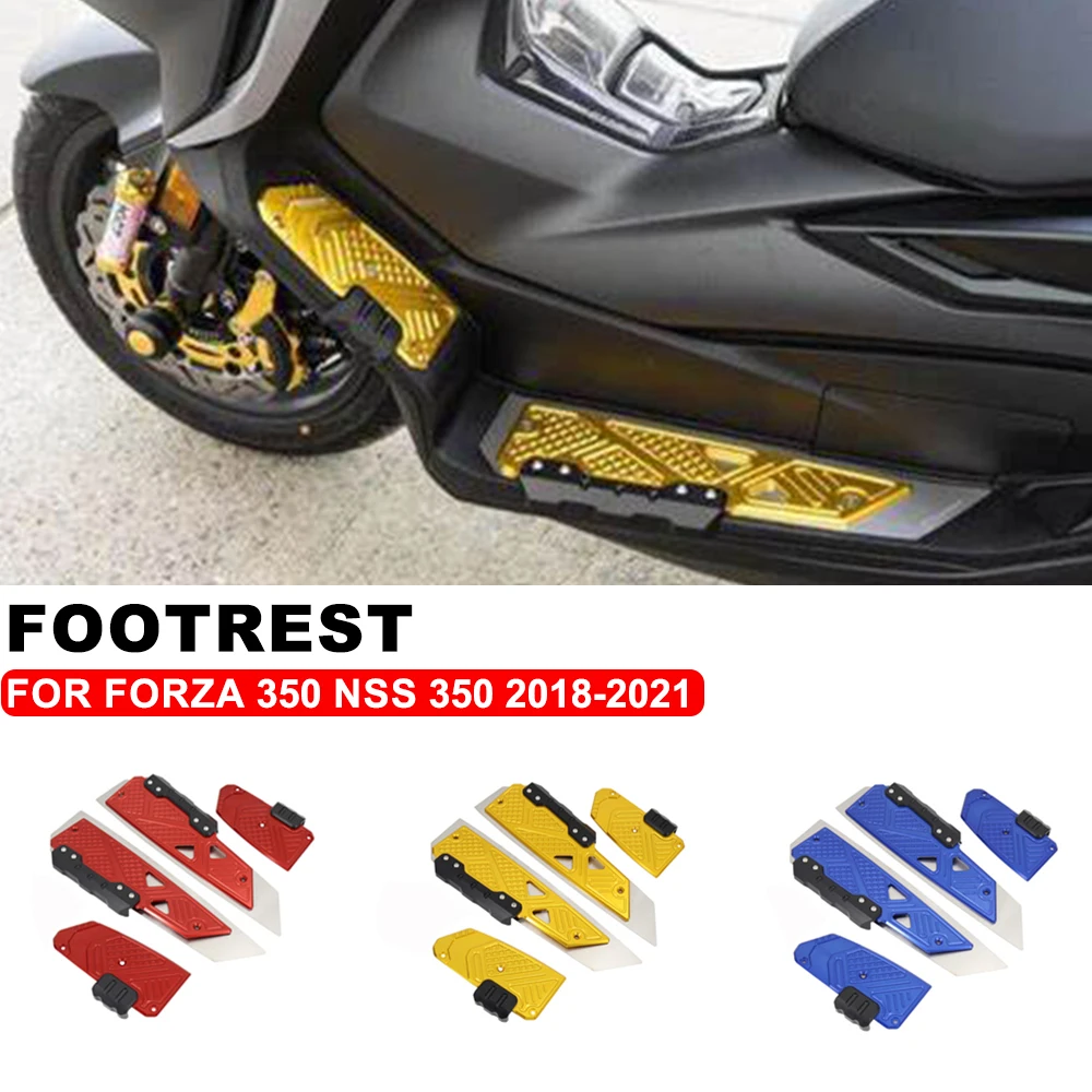 

New For Forza 350/Forza350 NSS 2018-2021 Scooter Footboard Plate Guard Motorcycles Accessories - Anti-Slip Protective Pad