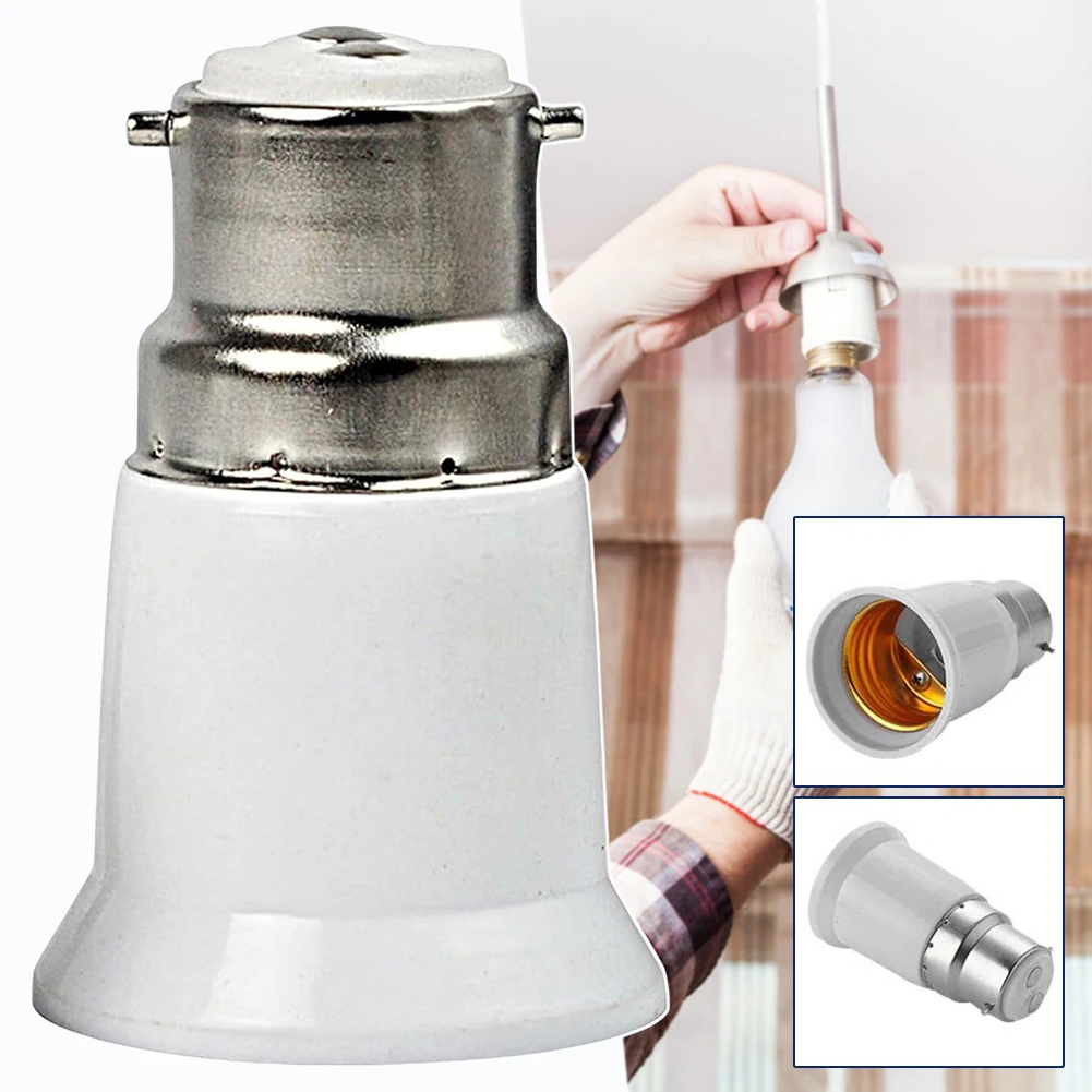 

B22 To E27 Light Bulb Adaptor,Led Light Lamp Holder Converter, Lamp Holder Converter,Bulb Base,For Lighting Accessory