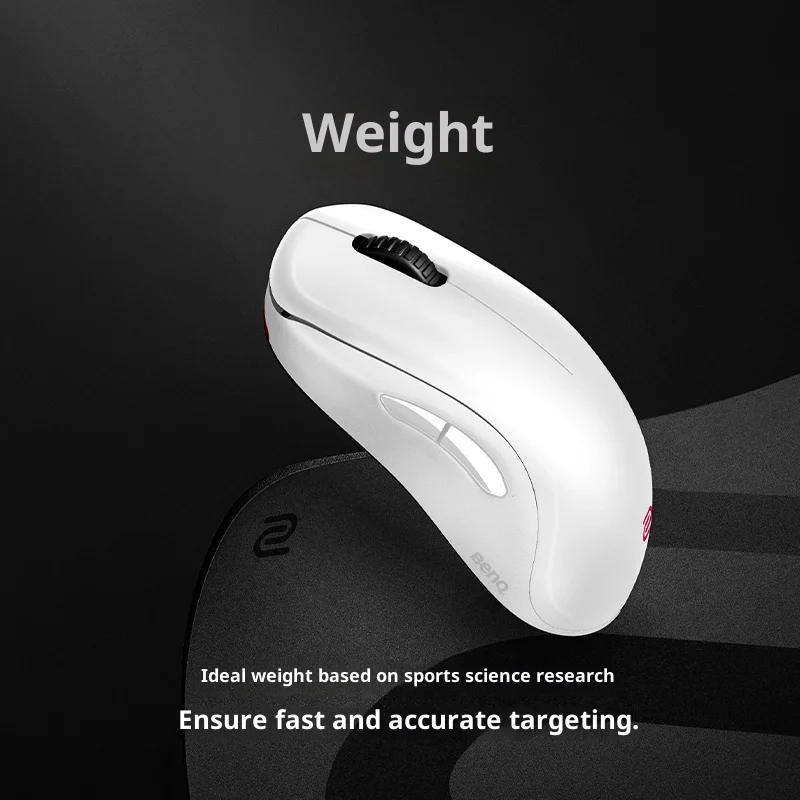 ZOWIE GEAR U2/EC/S/FK/ZA-DW ماوس أبيض مزدوج الوضع ماوس لاسلكي Paw3950 4000 هرتز معدل الاستقطاب الألعاب الفئران ملحقات الكمبيوتر #2