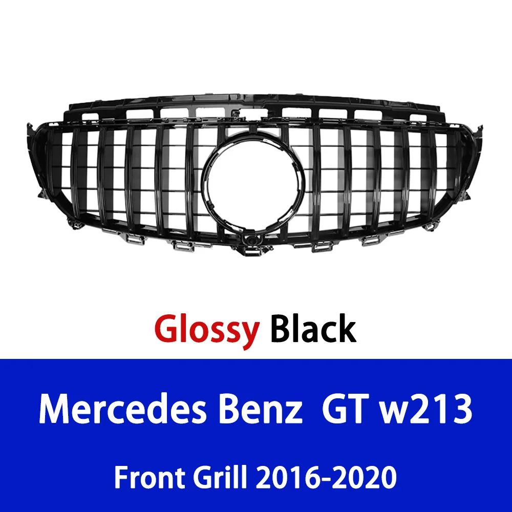 

Эксклюзивно для Mercedes W213 Mercedes E-Class GT 2016-2020, гоночный бампер, решетка, модификация, аксессуары