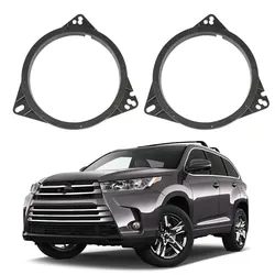 Solid Horn Pad Universal Speaker Adapter Bracket for TOYOTA NISSAN Horn Washer Adapter Plastic 2 Pcs Special Speaker Mount Mat