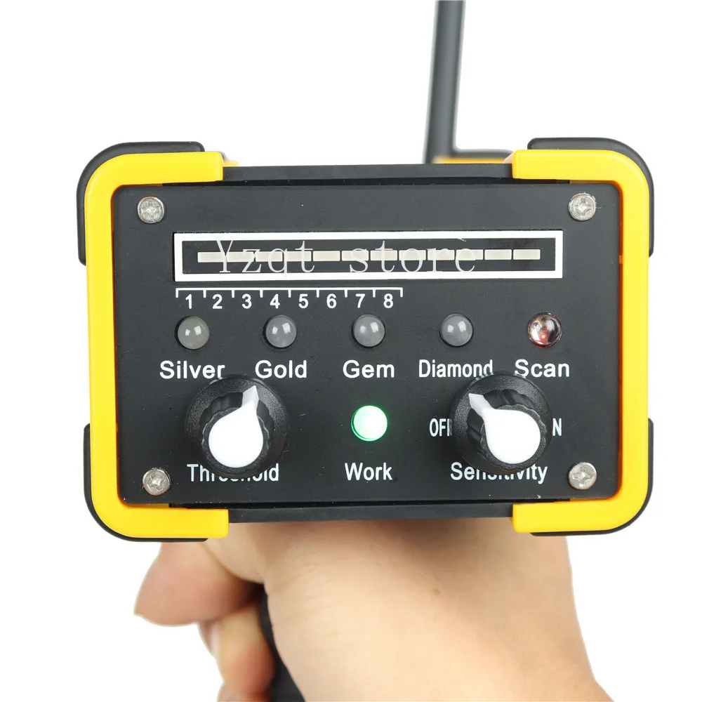 

Remote Gold Silver Dollar Jade Gem Range Locking Instrument Handheld Detector