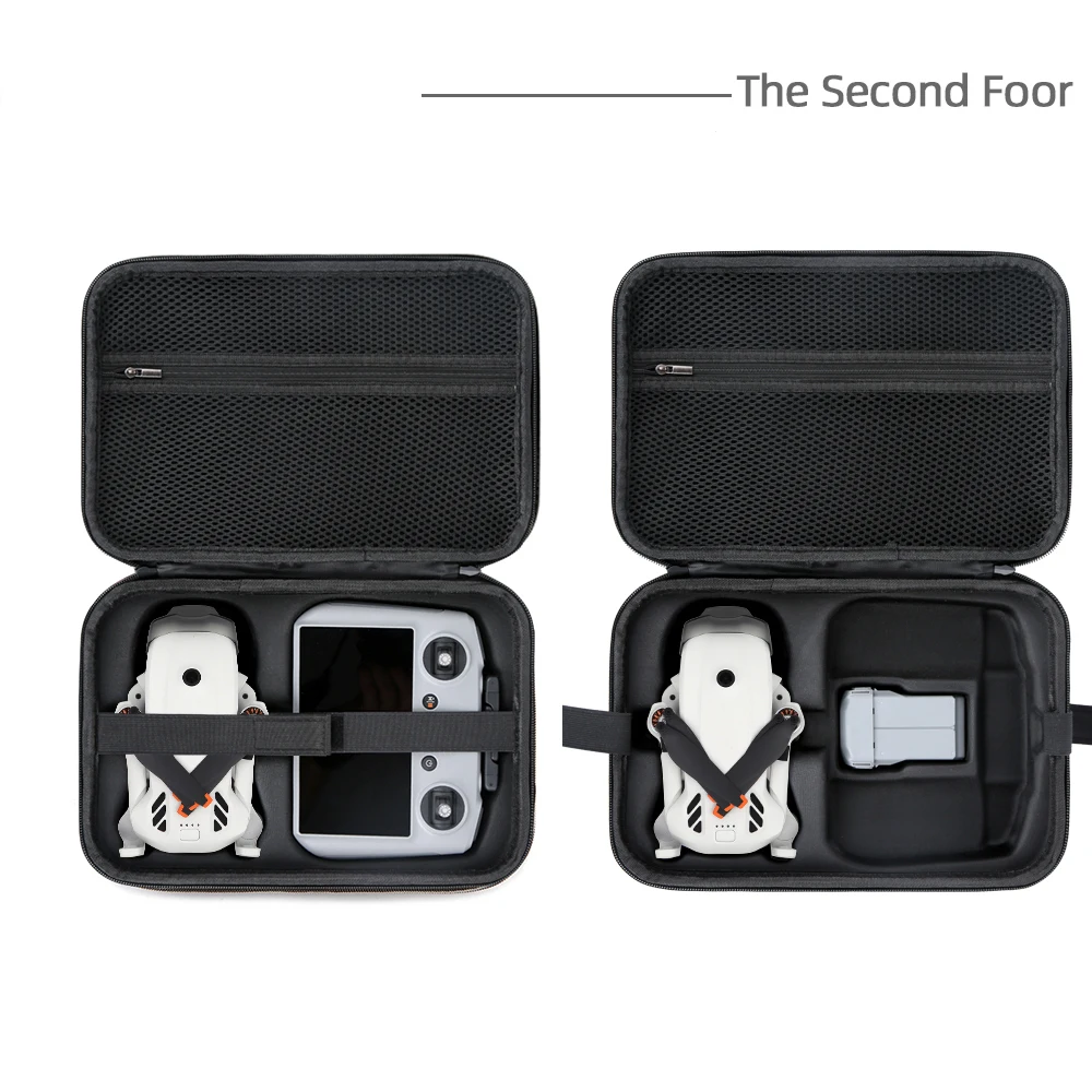 

Small Carrying Case for DJI Lito,Portable Compact PU Storage Bag, Travel Hard Shell Organizer Protective Cover Drone Accessories