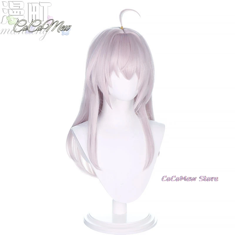 Anime Alya Sometimes Hides Her Feelings in Russian Alya Cosplay Light Purple 55cm Wig Alisa Mikhaylovna Kujō Halloween Roleplay