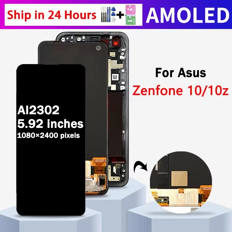 592''amoled-for-asus-zenfone-10-10z-lcd-ai2302-display-screen-touch-panel-digitizer-assembly-for-zenfone10-10z-display