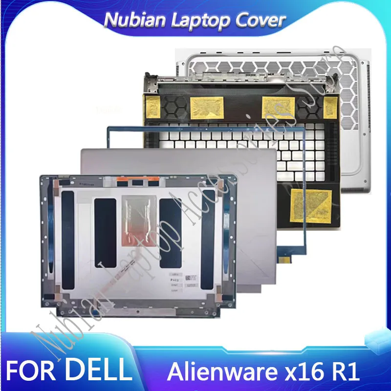 New For Dell Alienware x16 R1 Laptop LCD Back Cover/Front Frame/Palm Rest/Bottom Cover JTCMR 80FC7