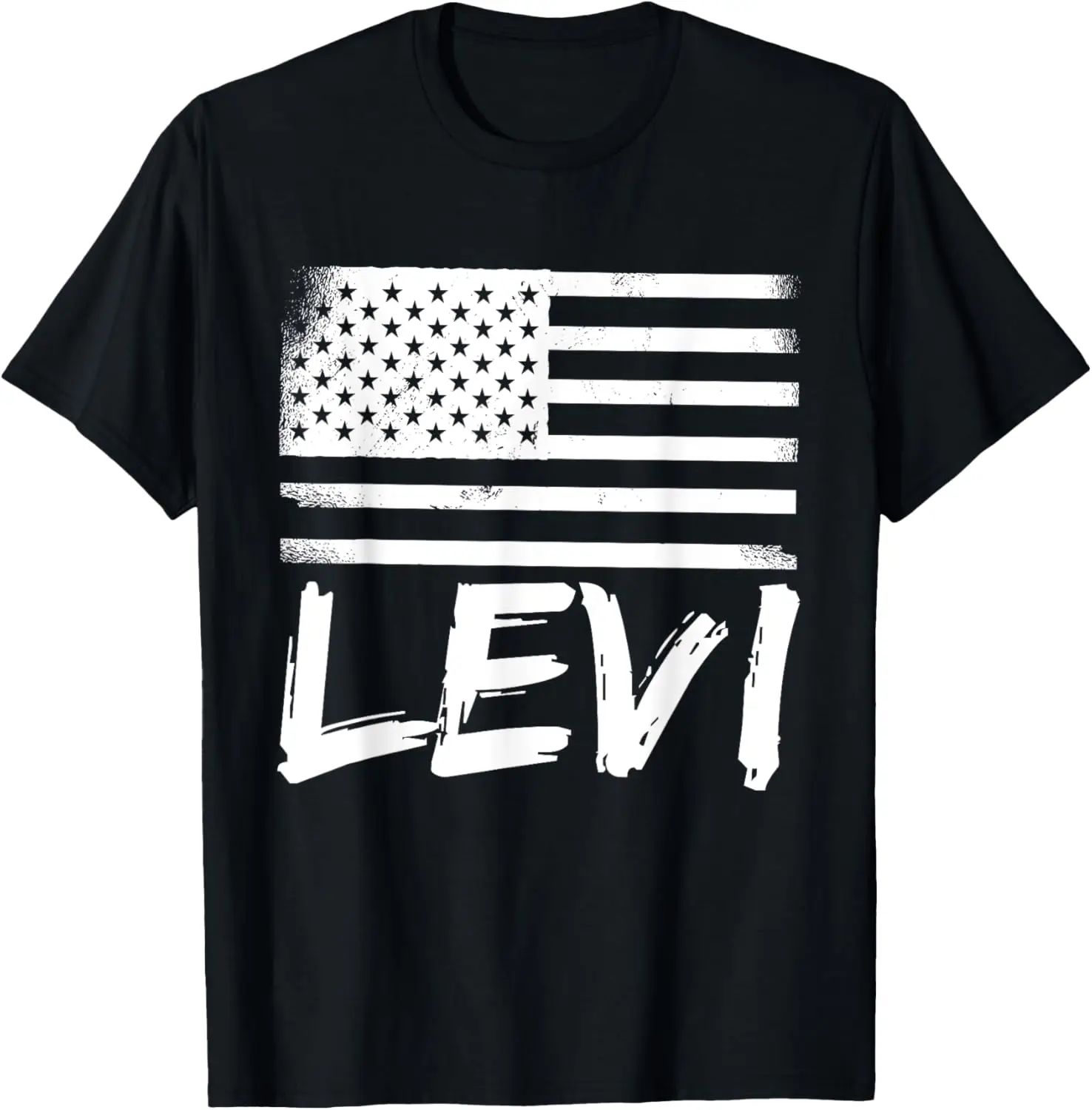 Футболка Levi с именем на день рождения