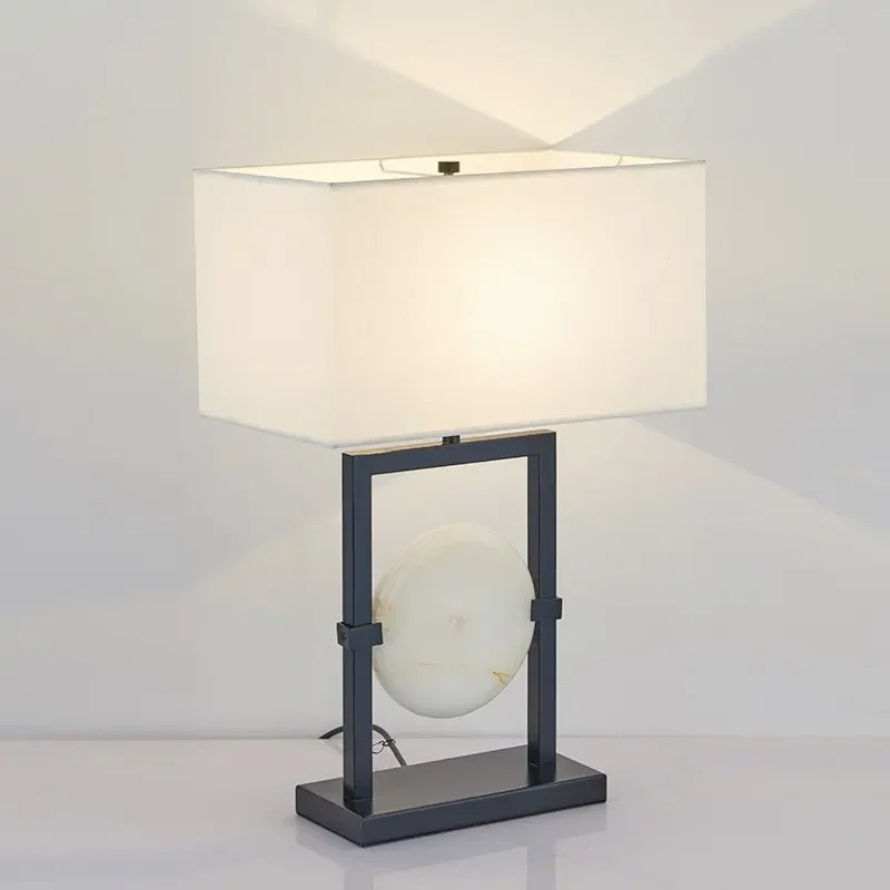 Modern new Chinese living room creative classical zen tea room table lamp retro and simple