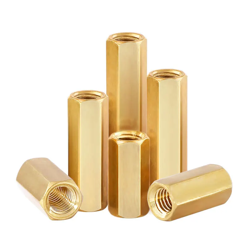 100pcs 3mm Thread M3 Hex Brass Standoff spacer Female to Female Spacing Screws Double pass Pillar M3*4/5/6/8/10/12/15/20/25/30mm