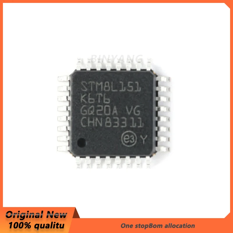 

5-10PCS Original NEW STM8L151K6T6 QFP32 IC MCU Chip