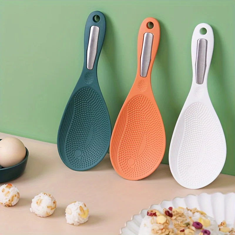 Plastic Rice Shovel, Non-stick Rice Cooker, Non-stick Rice Spoon, Household Rice Spoon for Beating Rice