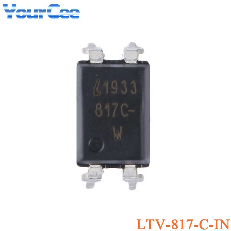 50pcs LTV817 LTV-817-B-IN LTV-817-C-IN DIP-4 Transistor Output Optocouplers Chip