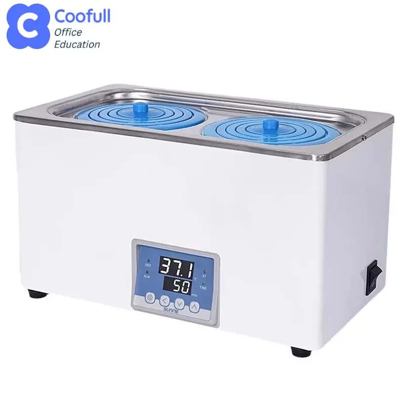 COOFULL  electric heating constant temperature water bath pot single and double four six eight hole digital display  tank box