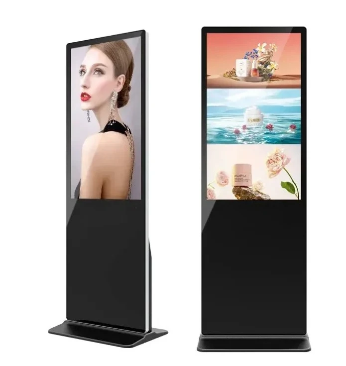 43 Inch Indoor Floor Standing Vertical Digital Signage Totem Touch Screen Kiosk Advertising Display