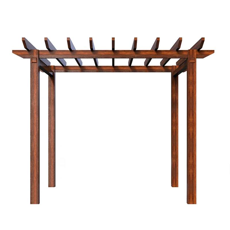 

Frame imitation wood grain flower trellis climbing vine trellis courtyard garden gazebo corridor frame outdoor promenade shelf