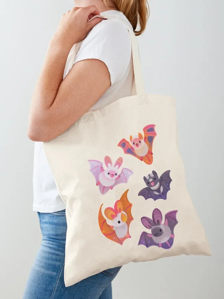 

Bat - yellow Tote Bag Lady bags Canvas shoulder bag canvas tote bag Cloth