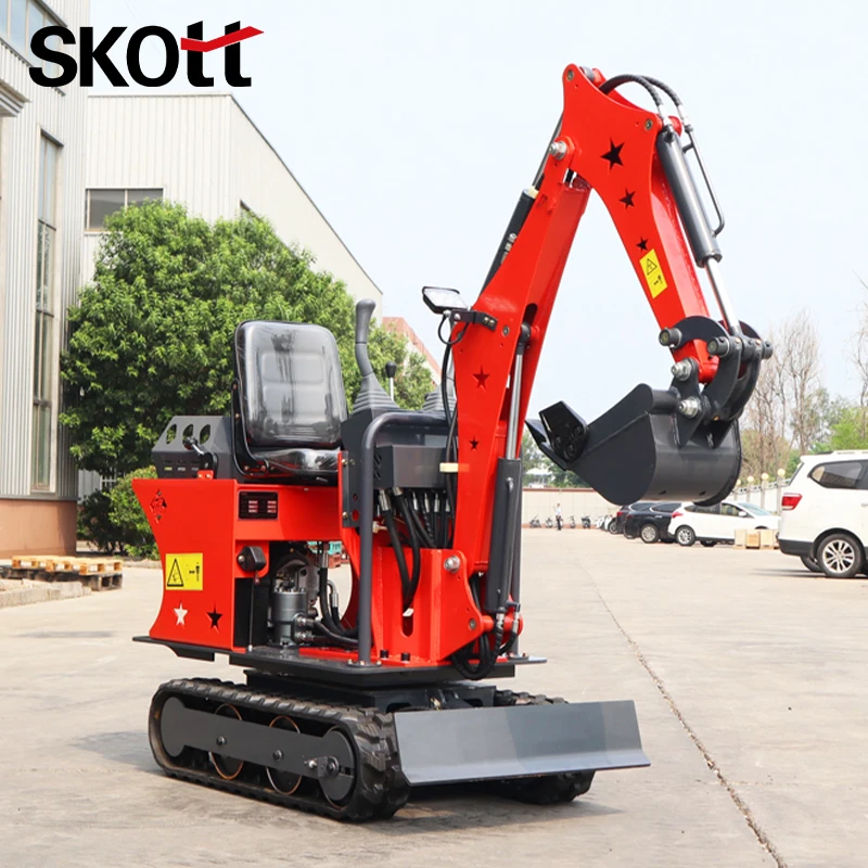 Versatile 0.8T Mini Excavator | Custom Attachments Available | Direct Manufacturer | Fully CE Compliant | Installation Guidance