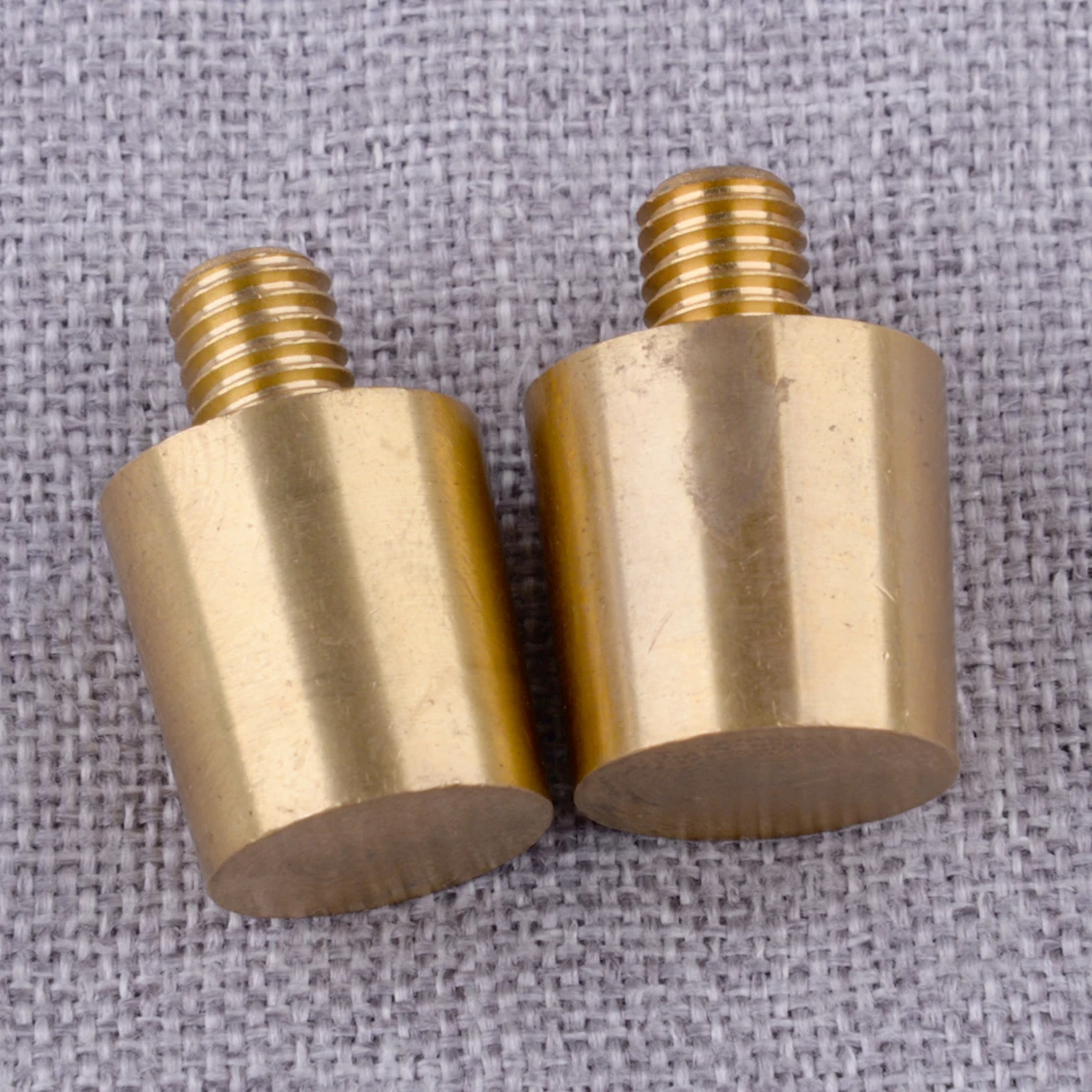 

2Pcs M8 Thread Cone Battery Pole Adapter Terminals Connectors Fittings Brass Universal for Car Automobile Boat RV