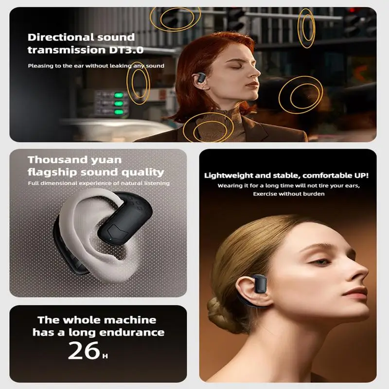싱글 이어 블루투스 헤드셋, 무선 이어피스 헤드셋, 운전 헤드폰, 장시간 통화 시간, 휴대폰용 이어폰