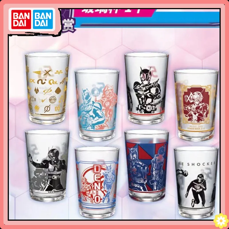 

Bandai Kamen Rider GAVV Glass Cup Peripheral Products Teacup 50th Anniversary Series Holiday Gifts Official Original