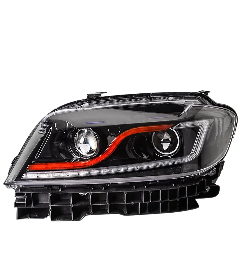 2pcs Car Front Headlight LED DRL Daytime Running Light Headlamp Angel Devil eyes for Haval H6 Turn signal