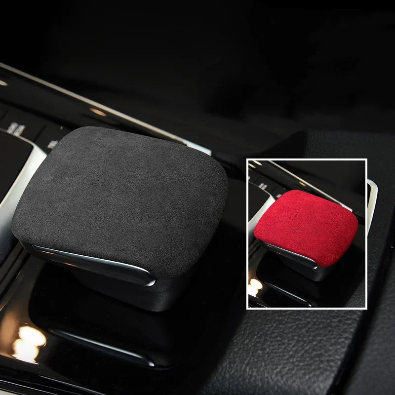 

Italy Super Suede Car Gear Shift Knob Cover Trim For Mercedes Benz B GLB GLA Class W247 X247 H247 2020 2021 2022 Accessories