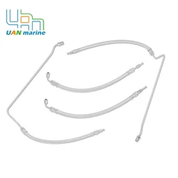 Kit de manguera de cilindro de ariete hidráulico de inclinación de ajuste para Mercruiser Alpha One Gen Two 1 2 I II 32- 864960    32- 864959    32-99904Q uan marino