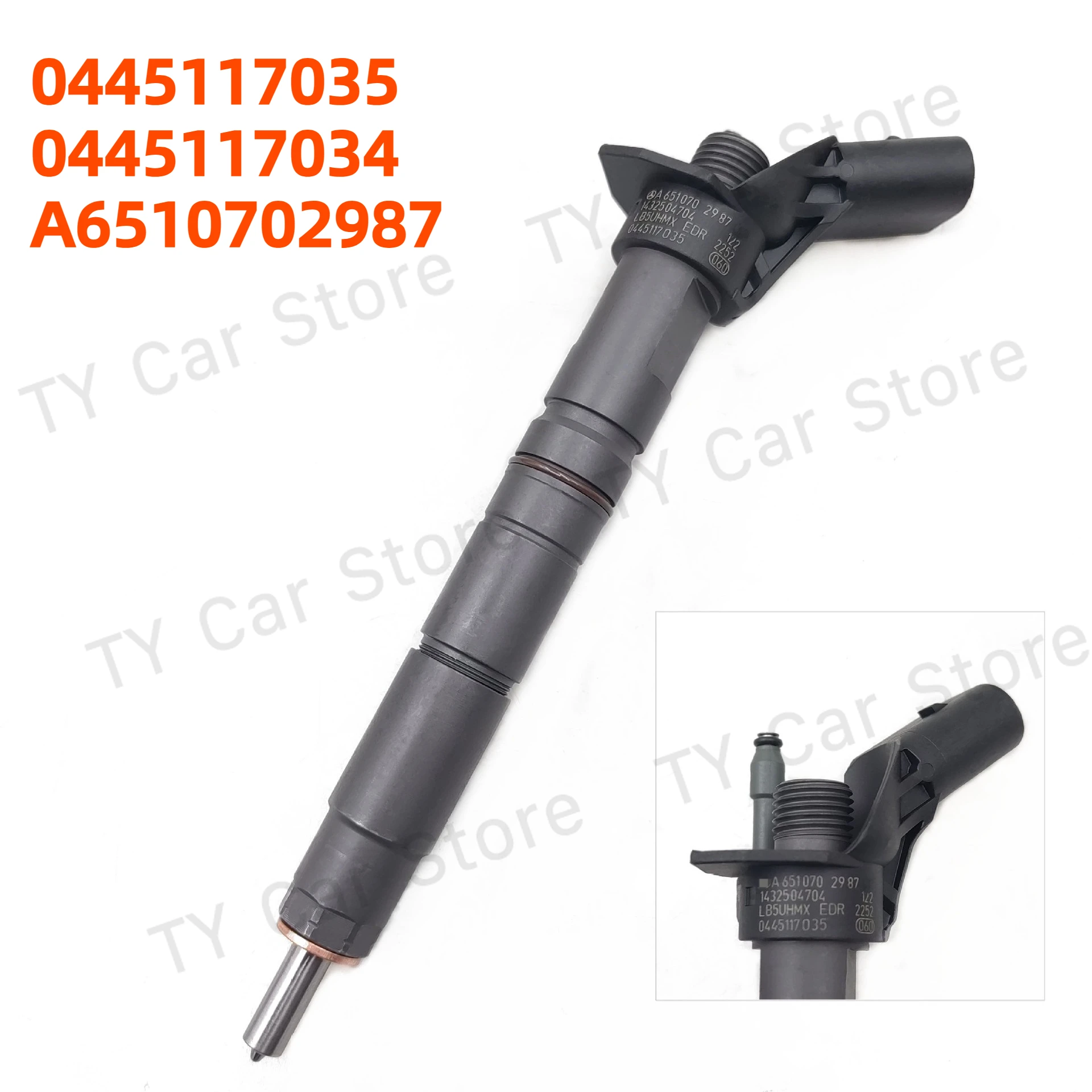 0445117035 0445117034 A6510702987 Genuine New Diesel Fuel Injector Nozzle For Mercedes Benz A C CLA CLS E GLK 180 200 220 250CDI