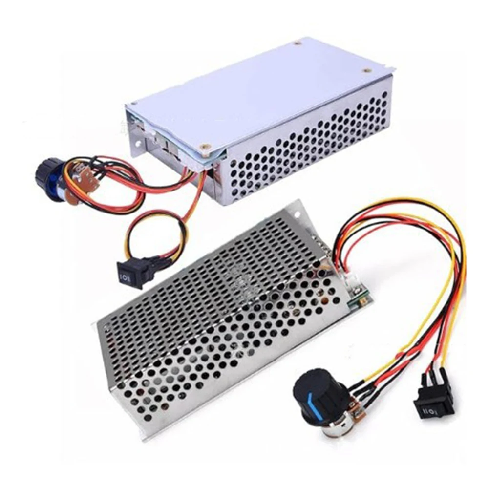 For DC Brush Motor Industrial Grade Controller DC Motor Controller Automotive Use 145mm X 80mm X 40mm Duty Cycle 0 -100