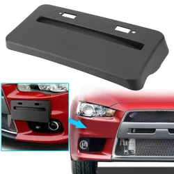 Cadre de support de plaque d'immatriculation pour Mitsubishi Lancer GTS EVO X 2008 – 2018, Base de délocalisation, accessoires de voiture, support de pare-chocs avant automatique