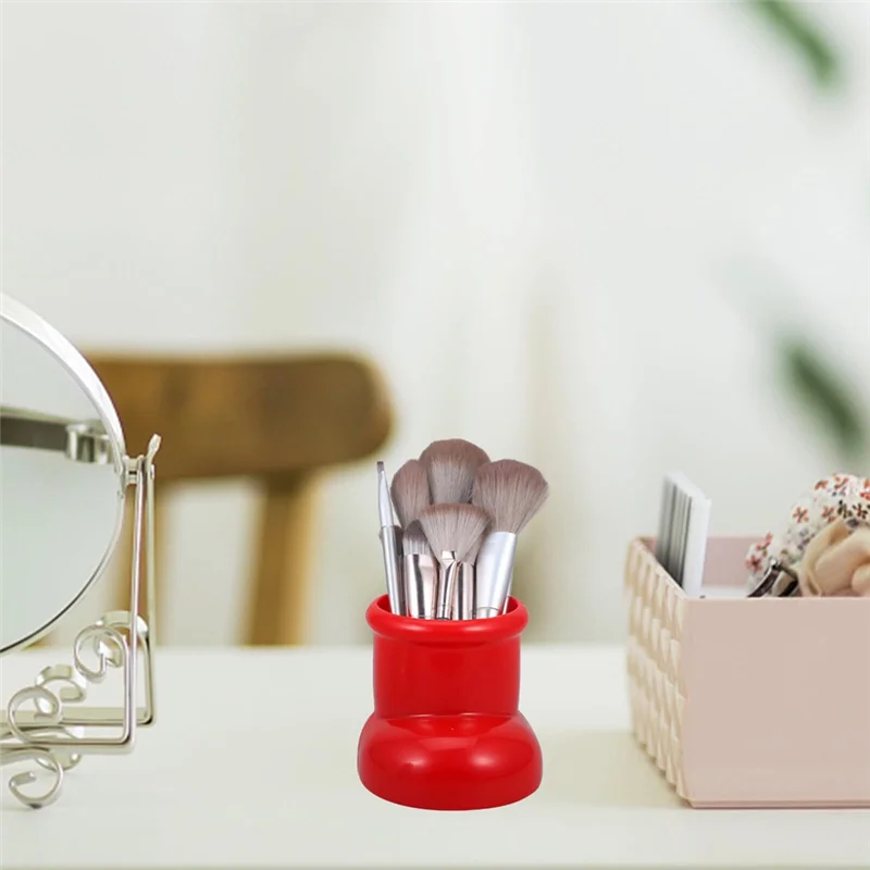 BAAG-부츠 모양의 펜 홀더 컵 유형 데스크탑 편지지 보관 상자 메이크업 브러쉬 컨테이너 펜 홀더 꽃병 사무실 장식