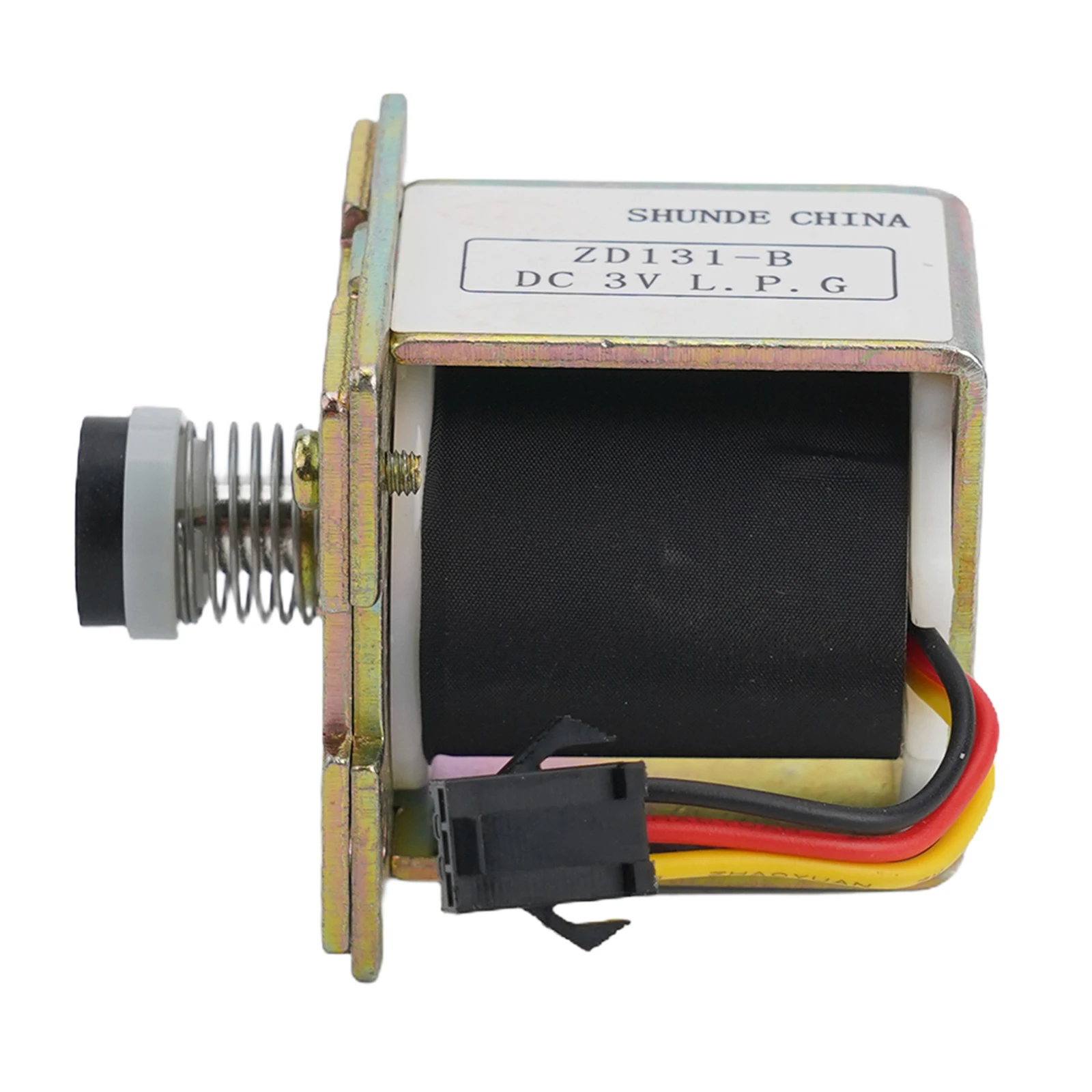 Reliable Performance Gas Water Heater Connector Solenoid Valve 3 Pin DC24V for 3v Sturdy Metal Construction Reliable