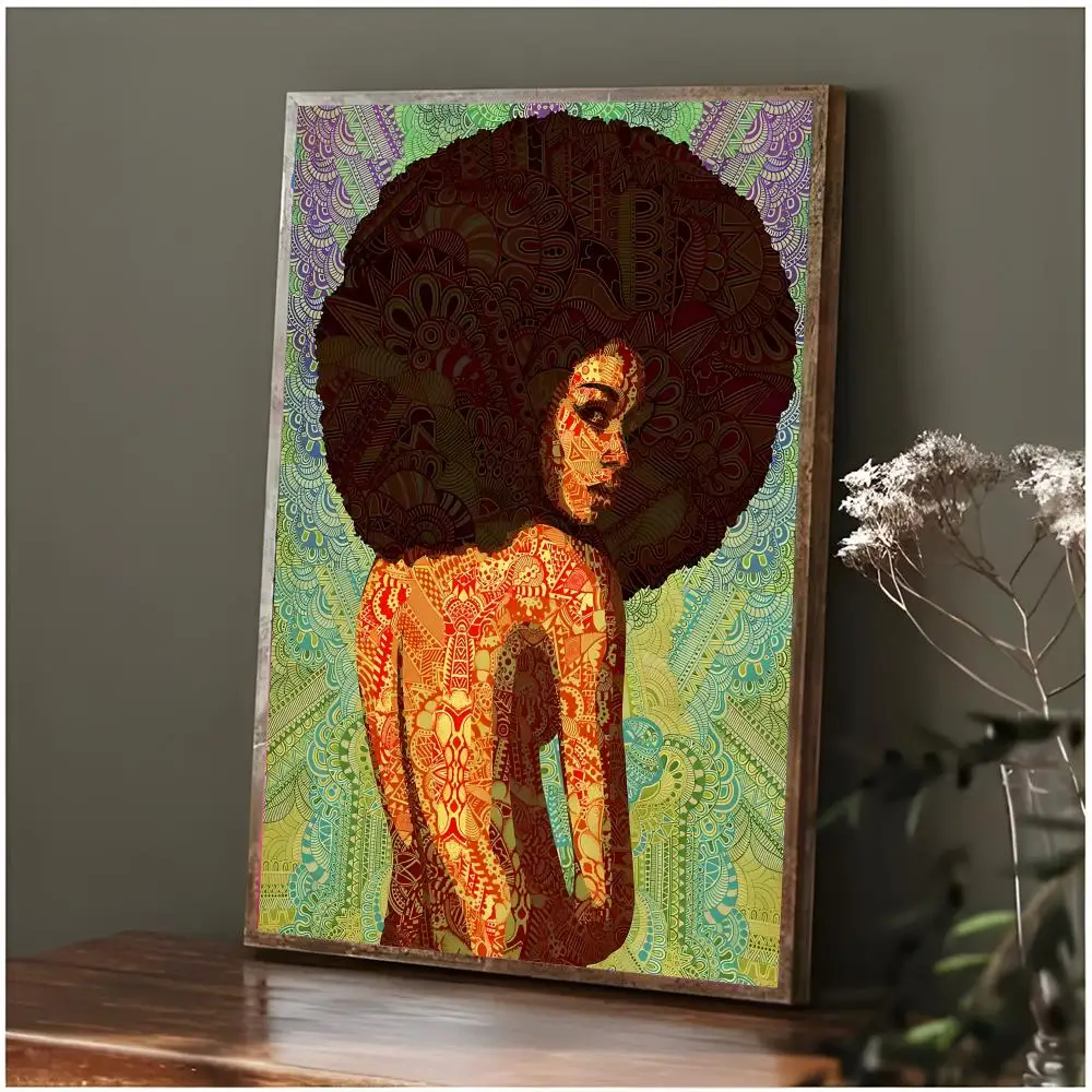 musician soul Erykah Badu Poster Modern Wall Art Bedroom Living Room Print Unframed