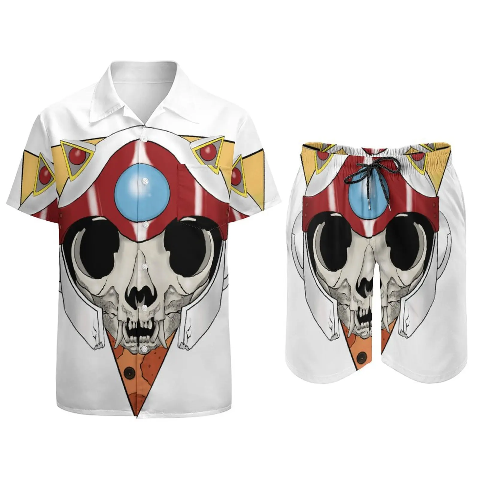 Terno masculino Samurai Pizza Cats, terno de praia rápido, roupa de natação engraçada, tamanho Eur, qualidade superior, 2 peças, para venda