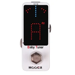 Mooer MTU1 Baby Tuner Guitar Tuner Pedal for Electric Instruments High Precision Guitar Bass True Bypass Guitar Accessories