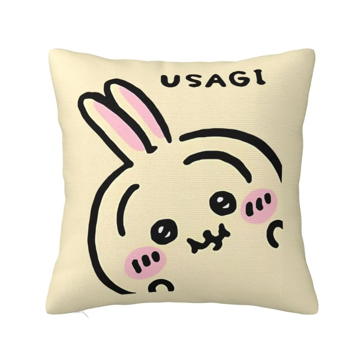 Peek A Boo Usagi Chiikawa Hachiware Cute Pillowcase Printing Cushion Cover Decorative Pillow Case Cover Home Wholesale 45*45cm