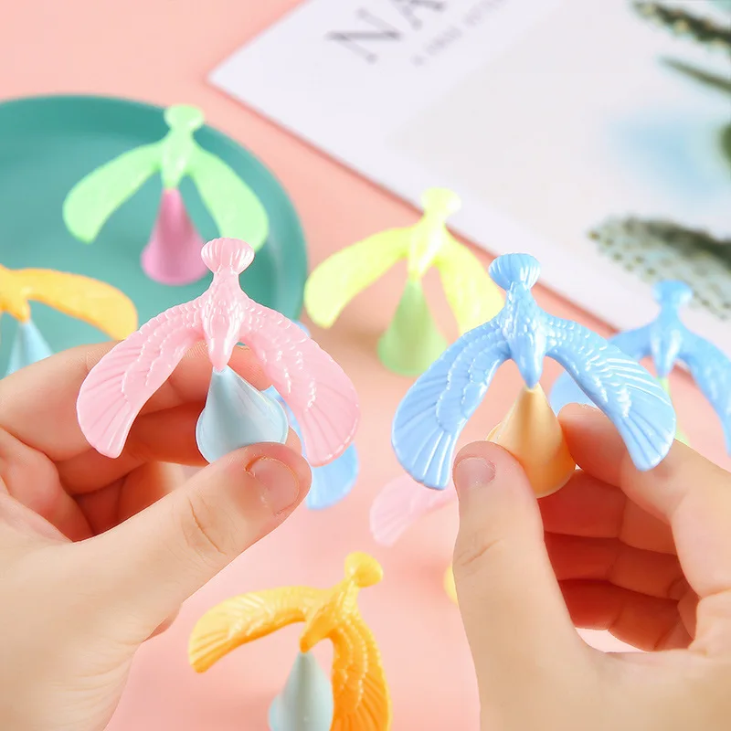 20pcs Mini Balance Eagle Gravity Bird Puzzle Tumbler Toy for Kids Birthday Party Favors Baby Shower Goodie Bags Pinata Fillers