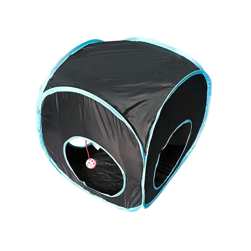 Pet Supplies Cat S Pass Play Tunnel Foldable Cat Tunnel  Cat Tunnel Cat Toy Breathable Drill Barrel for Indoor Loud