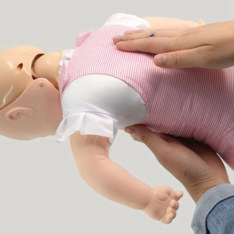 Baby Choking Prevention And Cprs Simulator Infant Airway Blockage Training Manikin Set For Childcares Providers