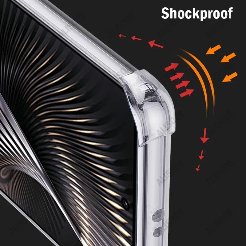 Transparent Funda for Xiaomi 17 Ultra 15 15T Pro 14T 14 13 Case Ultra Thin Clear Soft Shockproof Cover for Xiaomi Redmi 14C Capa