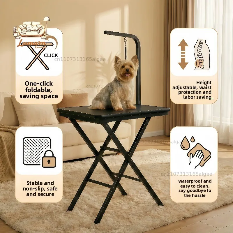 Pet grooming table Pet folding table Pet store special dog trimming cat rice shearing Grooming