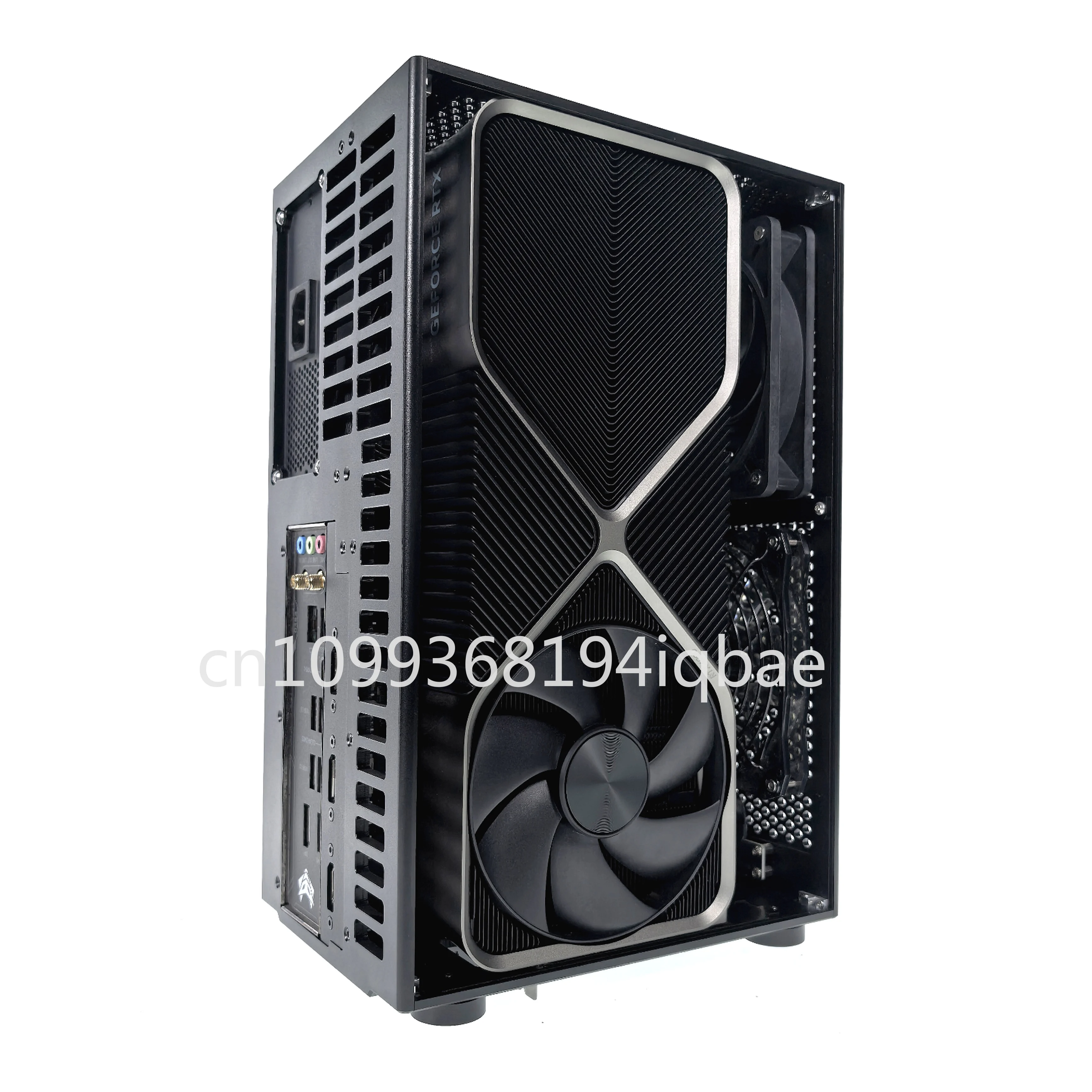 [New] ZS-STSFF/Vertical SFF-Ready ITX All Aluminum Computer Chassis\ 9.3L Volume