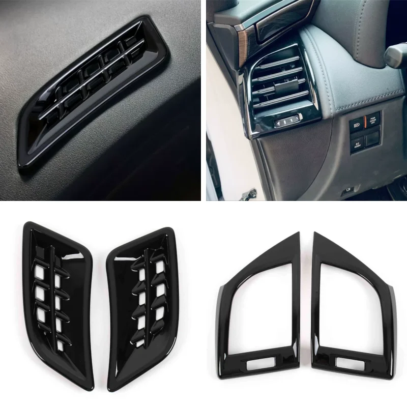 

For Toyota ALPHARD VELLFIRE 2024 Interior Accessories Car Center Side Air Conditioning AC Outlet Vent Decoration Cover Trim