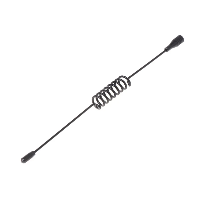 Antena decorativa de Metal para coche teledirigido, dispositivo con control remoto, 1:10, SCX10 90046, TRX4, D90, D110, CC01