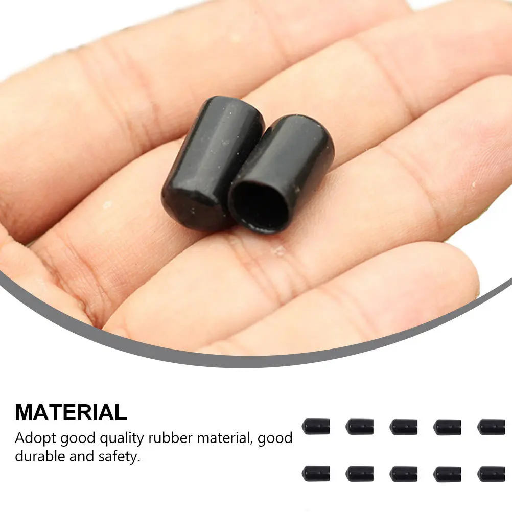 10 قطعة رأس السهم المطاطي للرماية 8 مللي متر بديل ناعم ومتين للتدريب الآمن ورأس السهم المطاطي للصيد #1