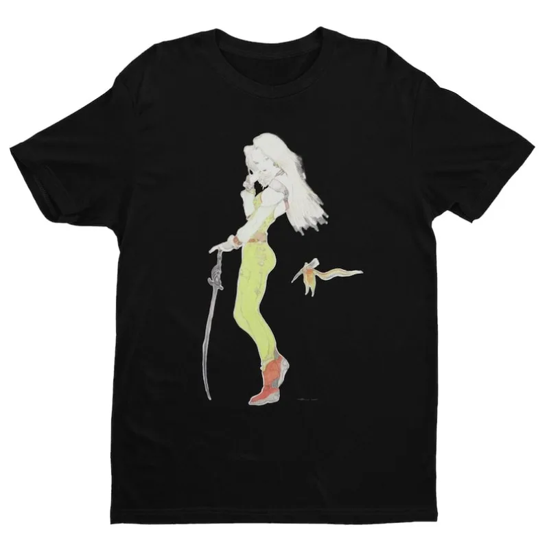 00012596 # A-FF9 IX Granate Til Alexandros 17.a camiseta premium unisex | Arte de Yoshitaka Amano | Regalos para él, ella, Final Fantasy Fa